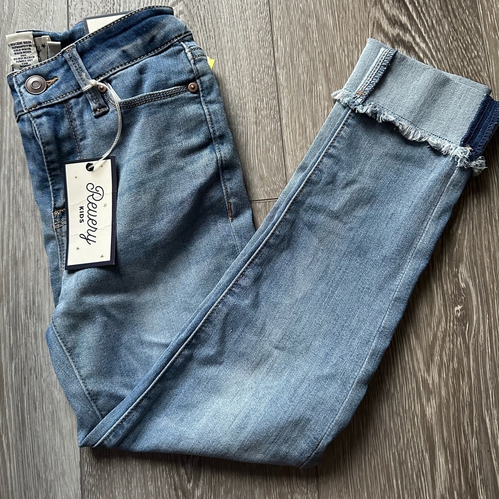 Revery Children's Mid-Rise ankle Skinny Jeans size 8